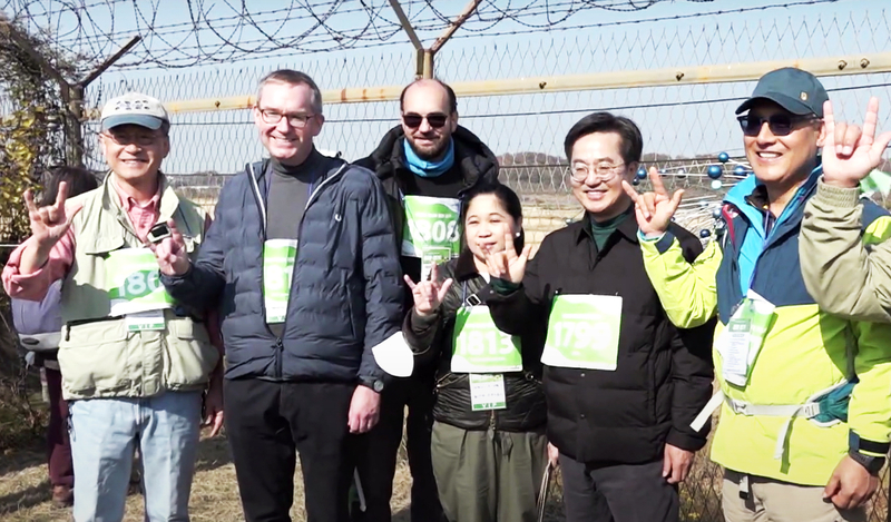 지난해 열린 2022 디엠지(DMZ) 평화 걷기 행사 모습. /경기도 제공