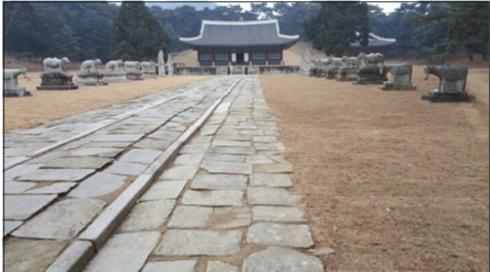 고종황제, 명성황후가 영면하신 경기도 남양주시 소재한 홍릉.
