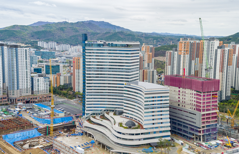 광교 경기도청사 전경
