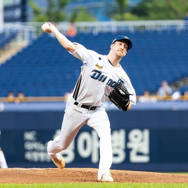 NC 다이노스 투수 에릭 페디. (출처=NC 다이노스 공식 SNS)