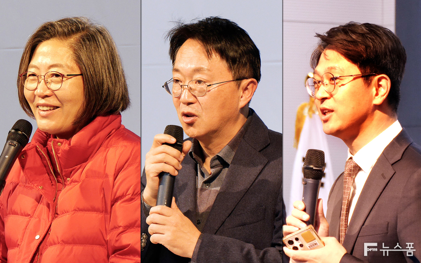 이수정 경기대 교수, 김현준 전 국세청장, 정광재 국민의힘 대변인.