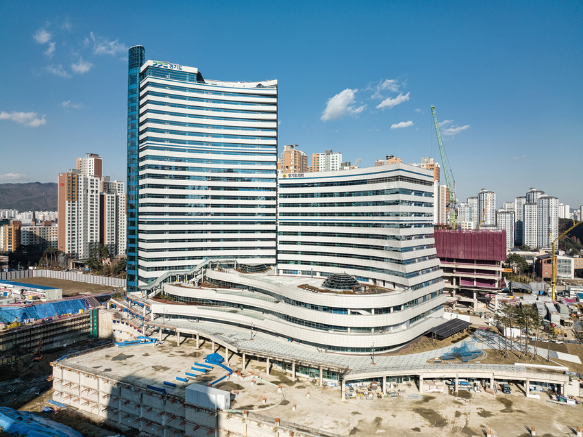 광교 경기도청 청사 전경
