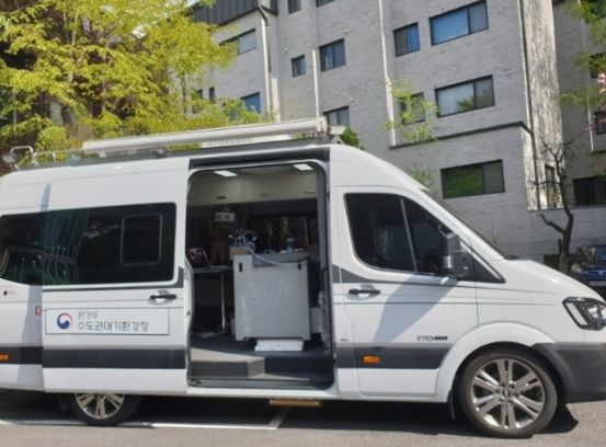 수도권대기환경청 이동측정차량 (출처=수도권대기환경청)