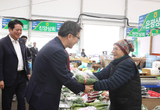 김동연 지사, 소상공인·도매시장 방문 이틀째... 애로사항 청취 지원 약속