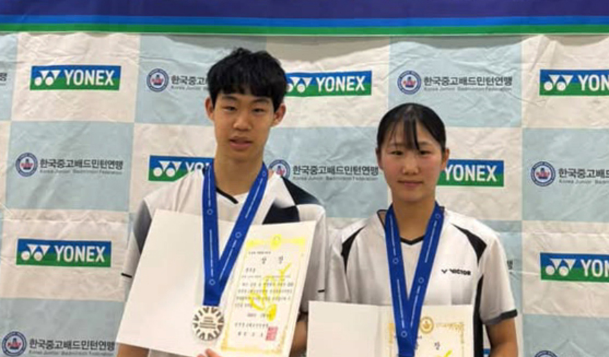 (사)오산스포츠클럽 배드민턴 고등부 전국대회 준우승 '쾌거'