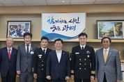 '광명시 역사인물' 무의공 이순신 기리는 선양회와 잠수함 이순신함 함장 만나