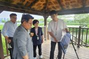 김동구 한강유역환경청장, 의왕시 왕송습지 방문