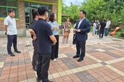 경기도의회 고준호 도의원 8월 첫 날 장애학생들의 안전한 학교 환경 조성을 위해 자운학교 찾아