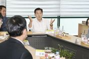 이재준 수원시장, 마음샘정신재활센터 방문해 이용자·종사자 격려