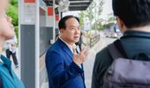 이권재 오산시장, 서울역행 5104번 광역버스 타고 시민과 소통