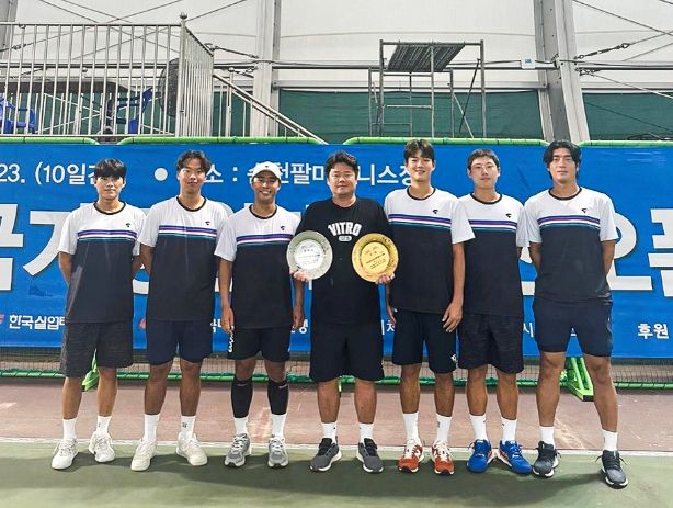 ‘2023 순천 오픈 테니스대회’에 출전한 김포시청 테니스팀 선수들