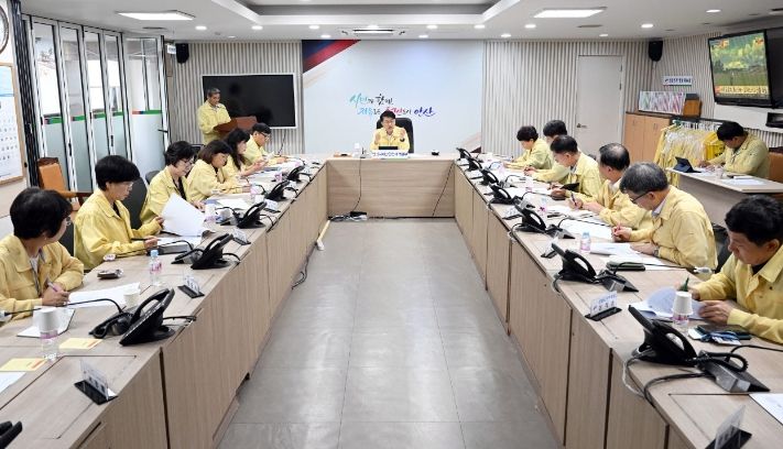 안산시, 태풍‘카눈’대비 긴급대책회의… 피해 예방에 만전