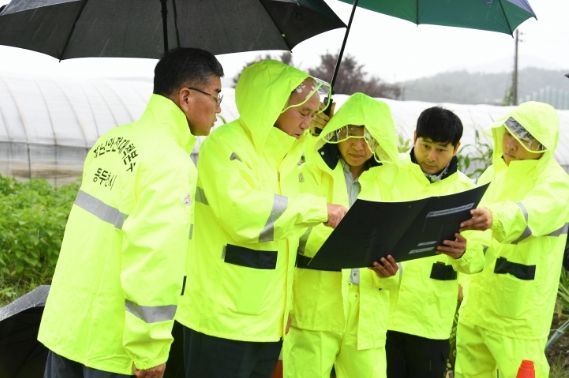 동두천시, 태풍 ‘카눈’ 북상에 사전대비 태세 돌입