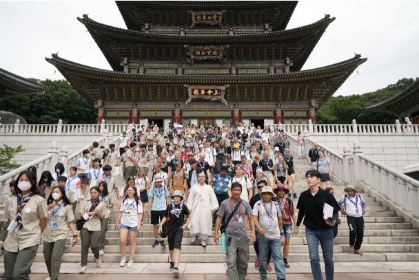 잼버리 대원들, 첨단과 문화의 도시 성남시에 푹 빠지다-대광사(템플 스테이)