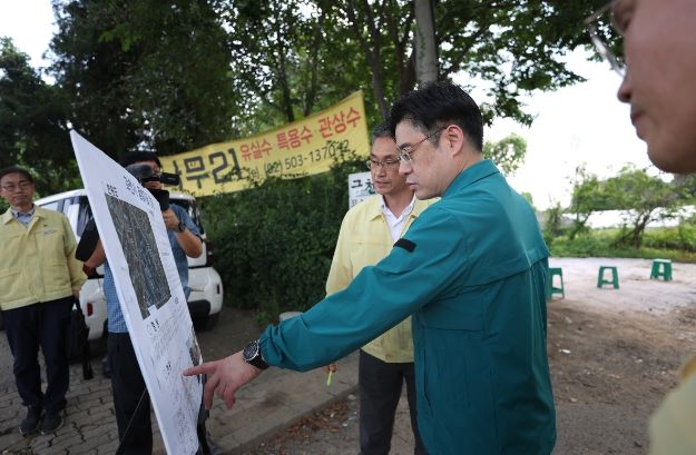 과천시 폭염 대응 현장 점검