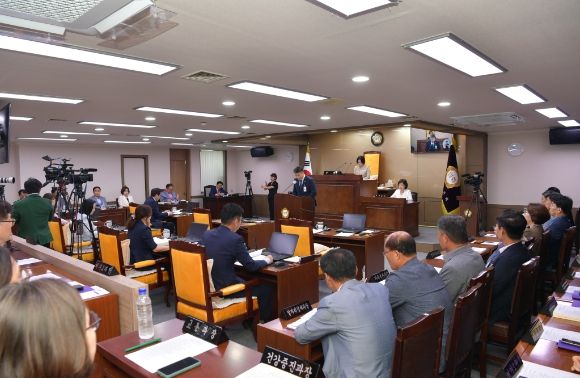 양평군의회 본회의장