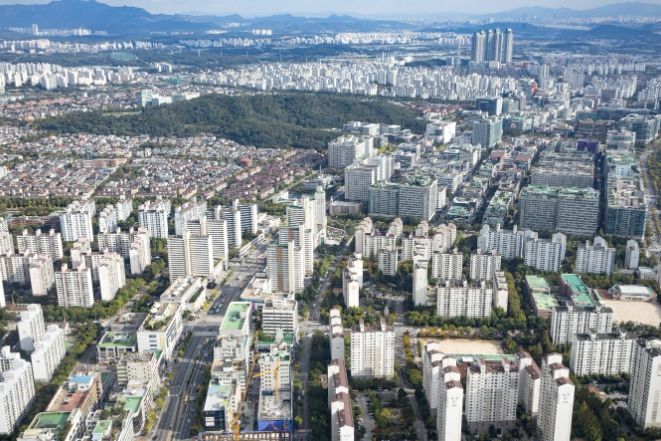 일산신도시 전경