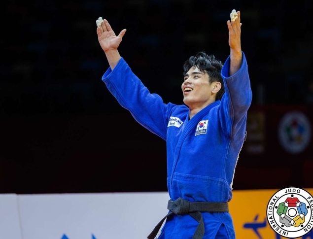 양평군청 유도 김원진, 2023 IJF 바쿠그랜드슬램 동메달 획득