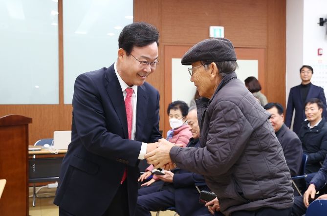 김성제 의왕시장, 시민과 소통... 스무 번째 ‘찾아가는 시장실’