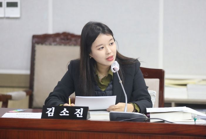 김소진 의원(국민의힘, 율천·서둔·구운·입북)