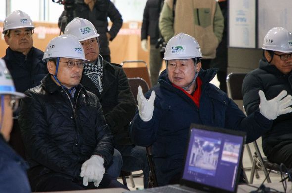 주광덕 남양주시장, 별내선(8호선 연장) 현장점검 나서