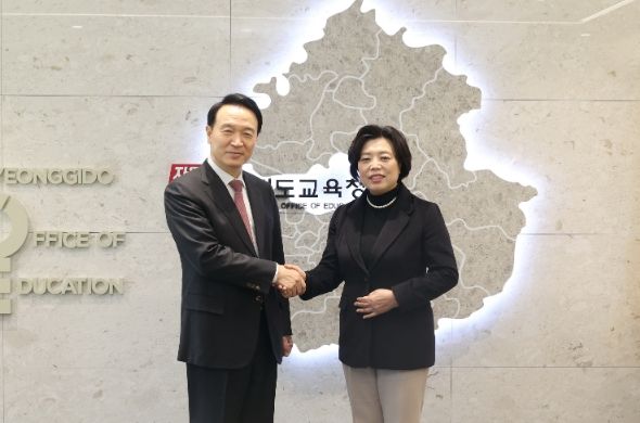 신계용 과천시장, 임태희 경기도 교육감과 지역 교육 현안 논의
