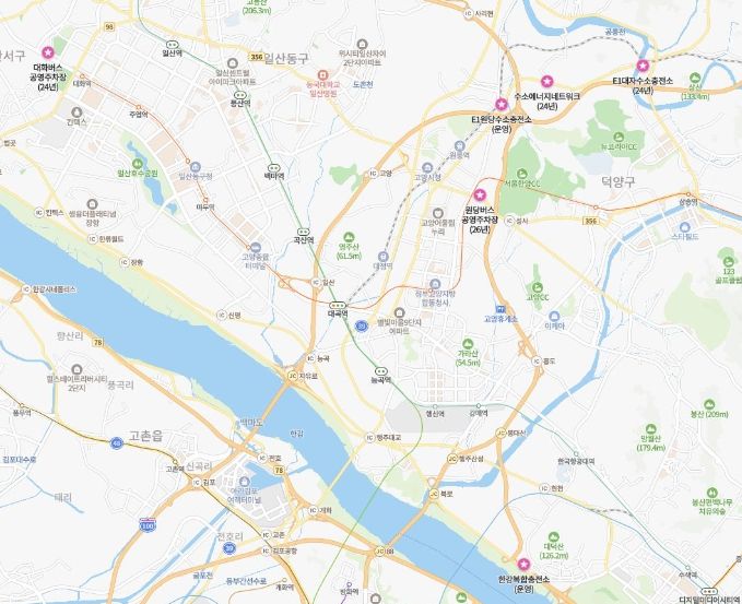 고양시 수소충전소 현황