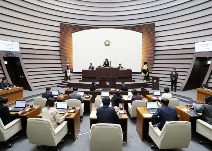 광주시의회, 제308회 임시회 개회