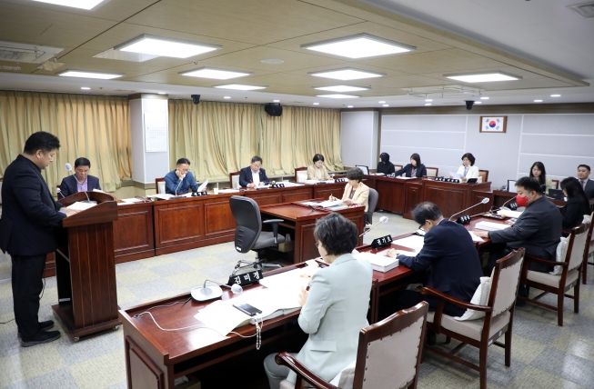 수원특례시의회 도시환경위원회, 그린도시추진단 주요업무계획 보고 청취