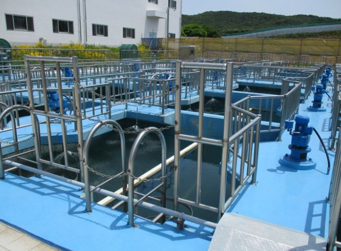 용인특례시 정수장의 모습