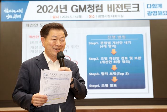 광명시, 수평적 조직을 위한‘GM청렴 비전토크’진행