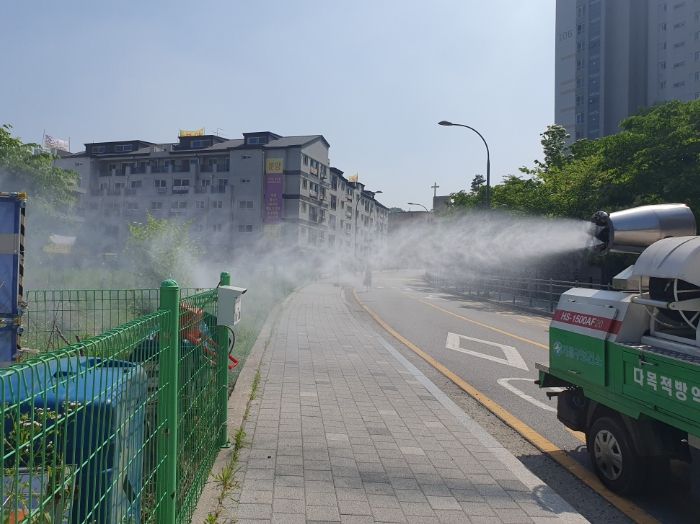 용인특례시가 모기 유충 집중구제 기간을 운영한다