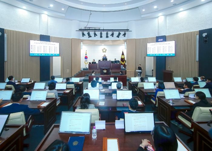 제232회 제1차 정례회 제2차 본회의 전경