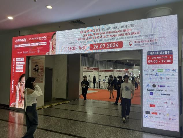 '베트남 코스모뷰티&비엣 뷰티쇼’ 전경 모습