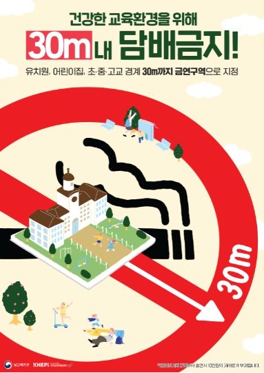 금연구역확대 포스터