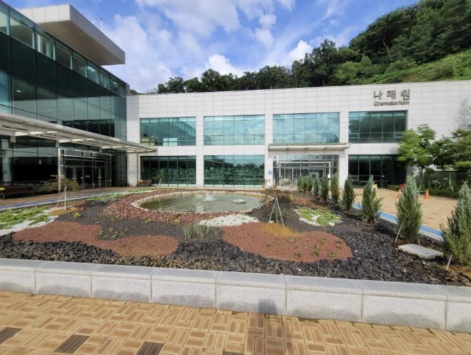 용인특례시 '용인 평온의 숲' 화장장 전경