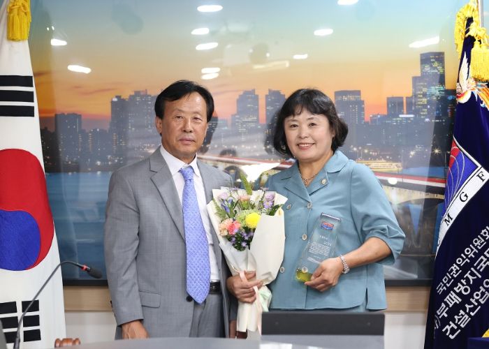 오인열 시흥시의회 의장, 부패방지 청렴인상 수상