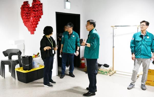 수원시 영통구 박사승 구청장, 망포동 주민커뮤니티센터 공간 대전환 역할 기대