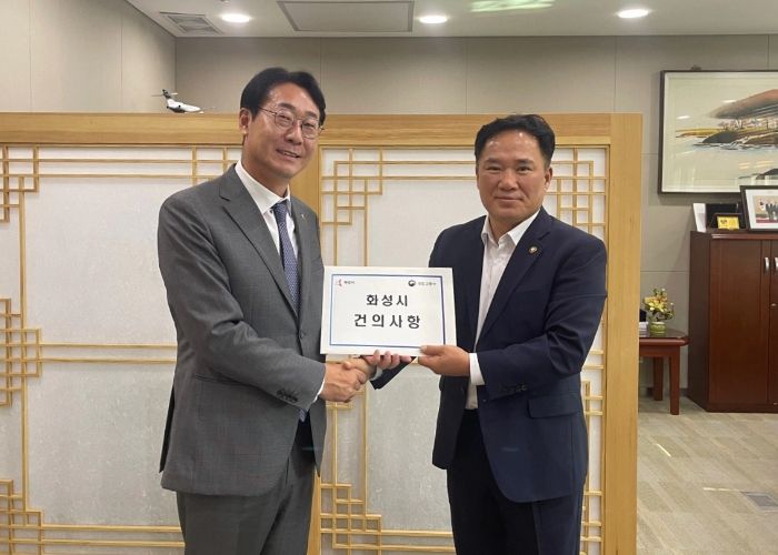 정명근 화성시장, 국토교통부·행정안전부 차관 면담...화성시 현안 건의