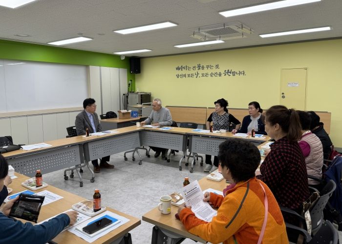 이선구 보건복지위원장, 요양보호사 처우개선 논의 위한 정담회 개최