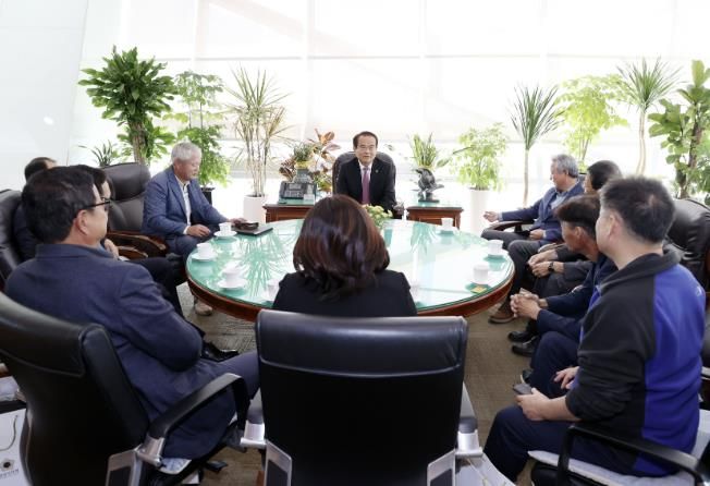 성남시의회, 성남시 농업인 단체장 간담회 참석