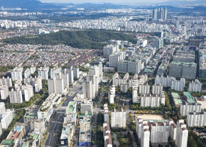 일산신도시 전경