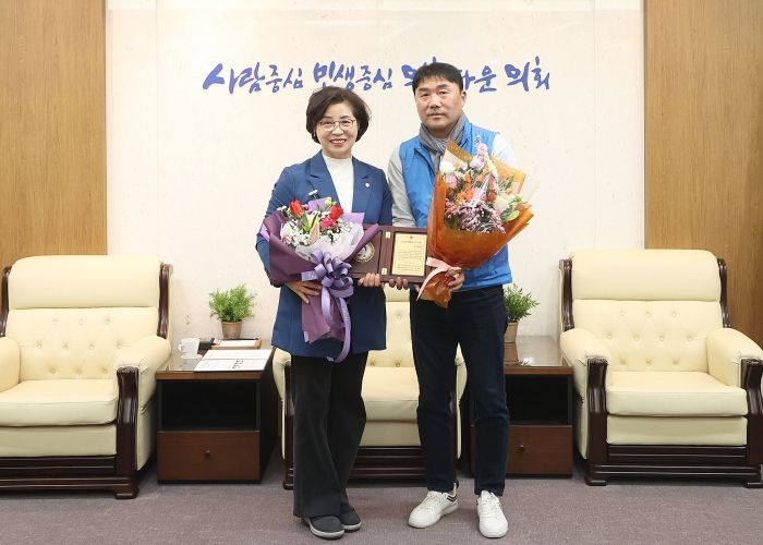 경기도의회 김미숙 의원, ‘2024년 의정활동 우수도의원’ 2년 연속 선정, 경기도 공직자들이 직접 투표로 뽑은 결과