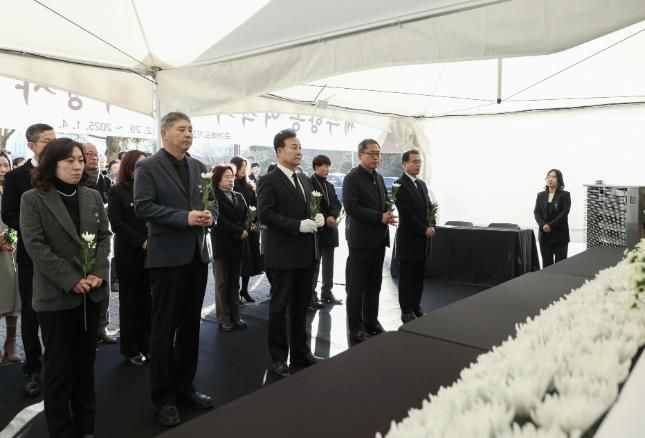 의왕시, 제주항공 여객기 사고 희생자 합동분향소 운영