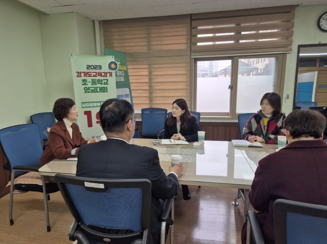 장윤정 의원, 안산 성포중·안산공고 방문…교육현장 목소리 청취