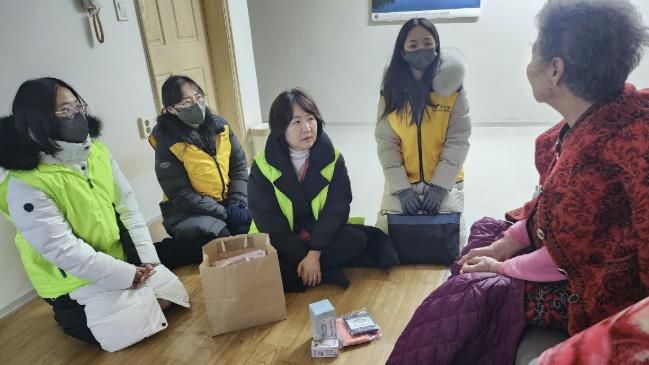 쪽방촌 어르신 가정방문