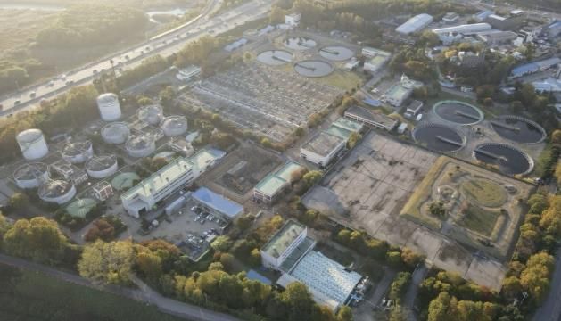 일산수질복원센터 전경