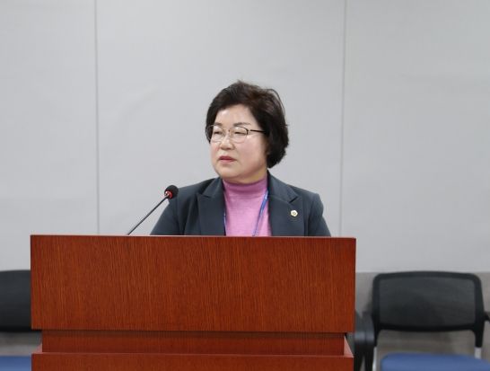 김옥순 경기도의원, '경기도 물관리기술 발전 및 물산업 진흥에 관한 조례 일부개정조례안' 상임위 통과