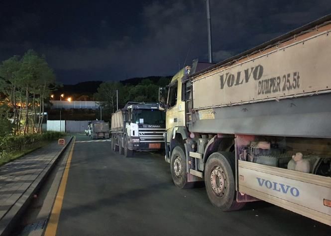 의정부시, 건설기계 불법주기 야간 특별단속 실시