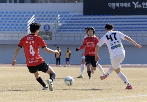 연천FC, K4리그 2라운드 경기 진행